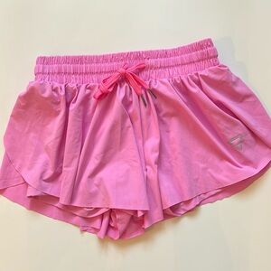 NEVER WORN Amazon Luogonzi 2 in 1 Flowy Running Shorts for Women; Rose Red